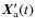 $\vec{X}_{\rm a}'(t)$