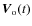 $\vec{V}_{\rm o}(t)$