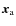$\vec{x}_{\rm a}$
