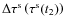 $\Delta\tau^{\rm s}\left(\tau^{\rm s}(t_2)\right)$