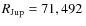 $R_{\rm Jup}=71,492~$
