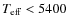 $T_{\rm eff}< 5400$