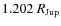 $1.202~R_{\rm Jup}$