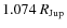 $1.074~R_{\rm Jup}$