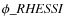 $\phi\_{\it RHESSI}$