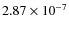 $2.87\times10^{-7}$