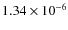 $1.34\times10^{-6}$