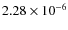 $2.28\times10^{-6}$