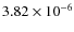 $3.82\times10^{-6}$