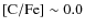 ${\rm [C/Fe]}\sim0.0$