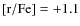 ${\rm [r/Fe]}=+1.1$