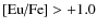 $\mbox{[Eu/Fe]} > +1.0$