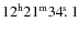 $12^{{\rm h}}21^{{\rm m}}34\hbox{$.\!\!^{\rm s}$ }1$