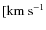 $[\rm {km~s^{-1}}$