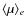 $\langle\mu\rangle_e$