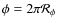 $\phi=2\pi \mathcal{R}_{\phi}$