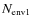 $N_{\rm env1}$