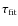 $\tau_{\rm fit}$