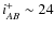 $i^+_{AB}\sim 24$