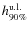 $h^{\rm u.l.}_{90\%}$