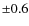 $\pm0.6$