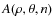 $A(\rho,\theta,n)$