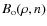 $B_{\rm o}(\rho,n)$