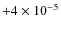 $+4\times10^{-5}$