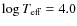 $\log T_{\rm eff}=4.0$