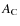 $A_{\rm C}$