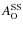 $A_{\rm O}^{\rm SS}$