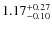 $\rm 1.17^{+0.27}_{-0.10}$