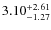 $\rm 3.10^{+2.61}_{-1.27}$