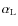 $\alpha_{\rm L}$