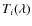 $T_i(\lambda)$