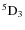 $^{5}{\rm D}_3$