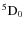 $^{5}{\rm D}_0$