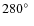 $280\hbox{$^\circ$ }$