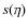 $s(\eta)$