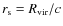 $r_{\rm s} =
R_{\rm vir}/c$
