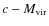 $c-M_{\rm vir}$