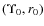 $(\Upsilon_0, r_0)$