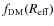 $f_{\rm DM}(R_{\rm eff})$