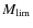 $M_{\rm lim}$
