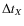 $\Delta t_X$