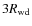 $3 R_{\rm wd}$