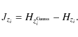 \begin{displaymath}
J_{z_i} = H_{z_i^{\rm Gauss}} - H_{z_i} .
\end{displaymath}