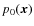 $p_0(\vec x)$