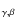 $_{\gamma ,\beta }$