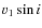 $v_1\sin{i}$